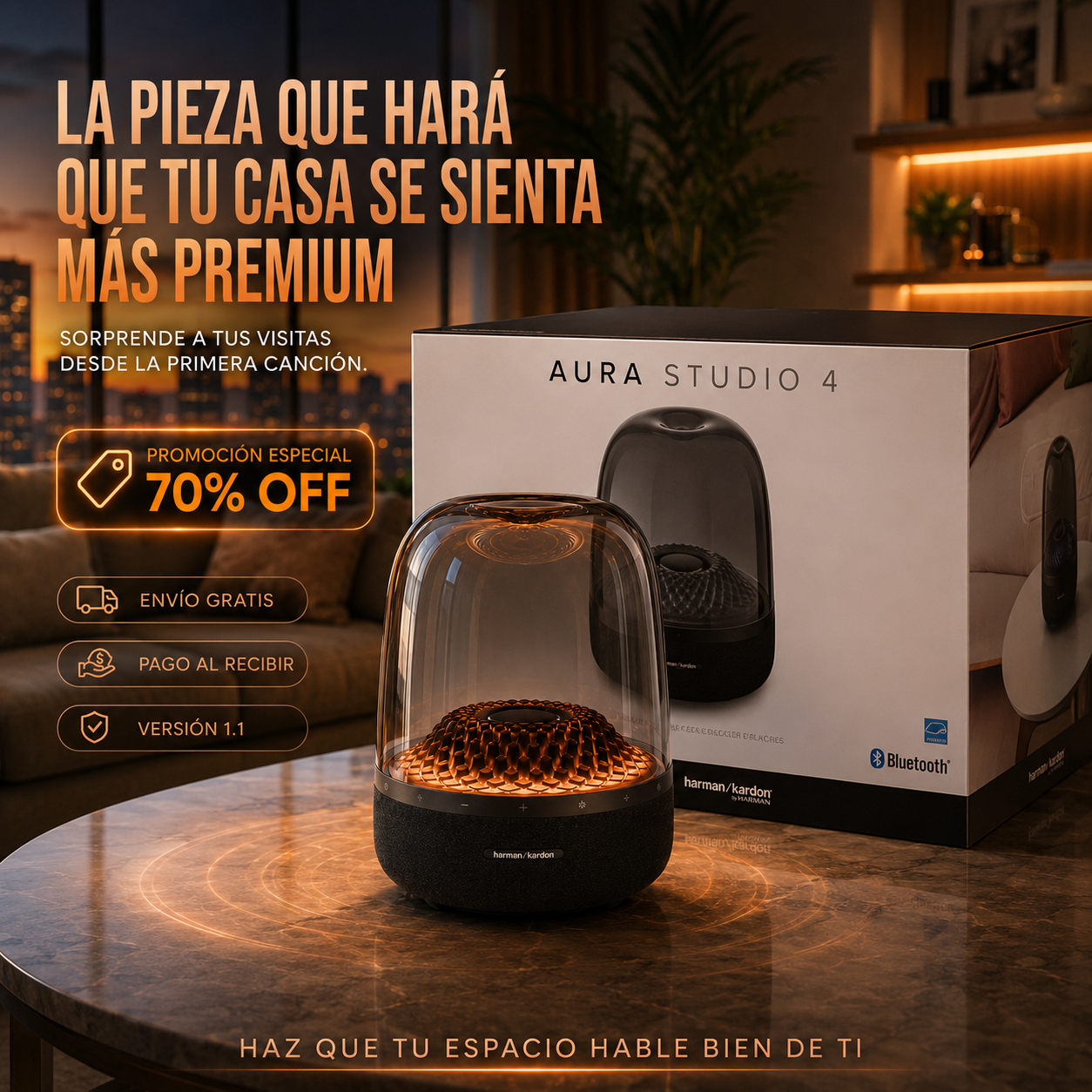 HARMAN AURA STUDIO 4 1.1 + REGALO SORPRESA