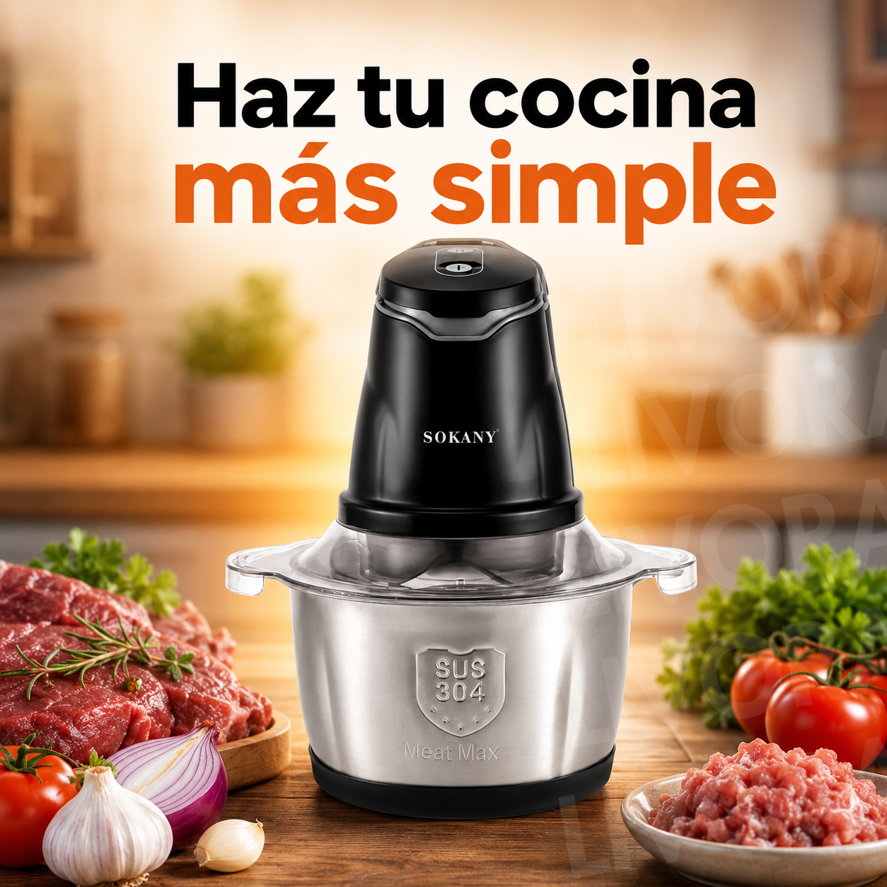 PROCESADOR DE ALIMENTOS - SOKANY