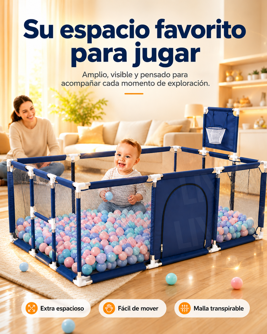 CORRAL INFANTIL DE ALTA CALIDAD