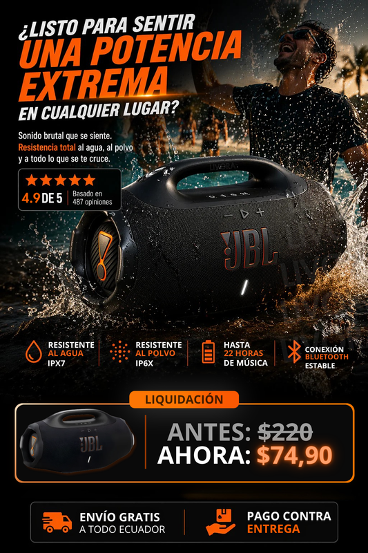 JBL BOOMBOX 4 1.1 + REGALO SORPRESA