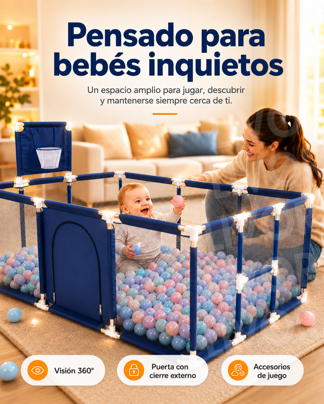 CORRAL INFANTIL DE ALTA CALIDAD