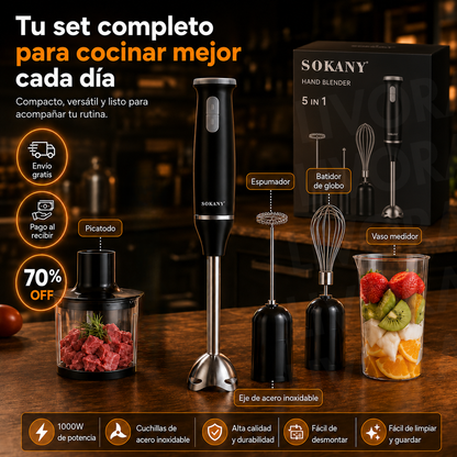 MULTIFUNCIONAL SOKANY 5 EN 1