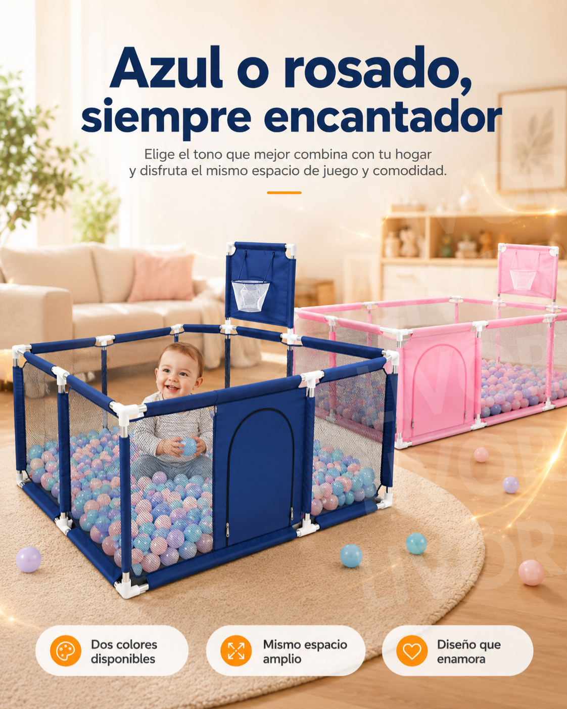 CORRAL INFANTIL DE ALTA CALIDAD