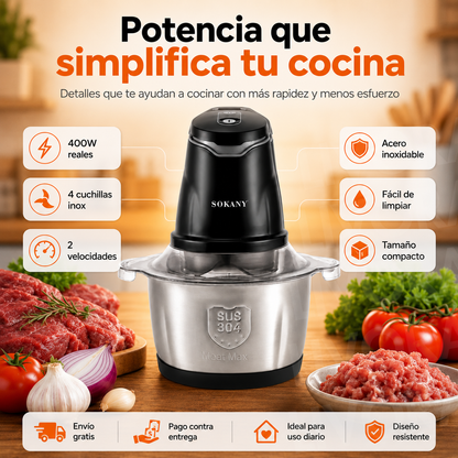 PROCESADOR DE ALIMENTOS - SOKANY